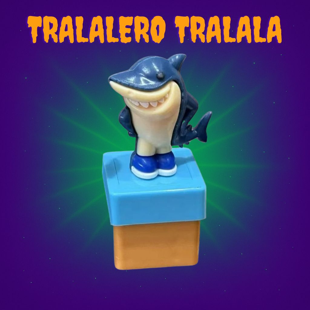 Italian Brainrot Sound Box Keychains – Talking & Light-Up Figures