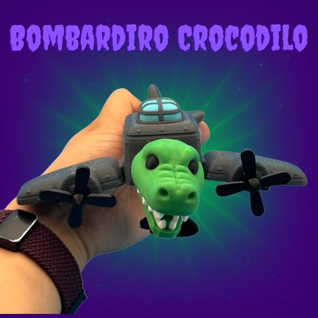 Articulated 3D Brainrot Figures