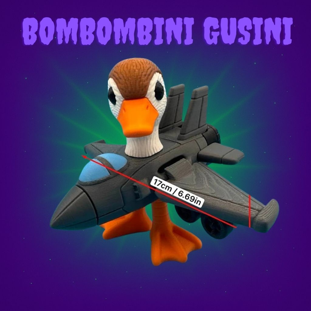 Articulated 3D Brainrot Figures