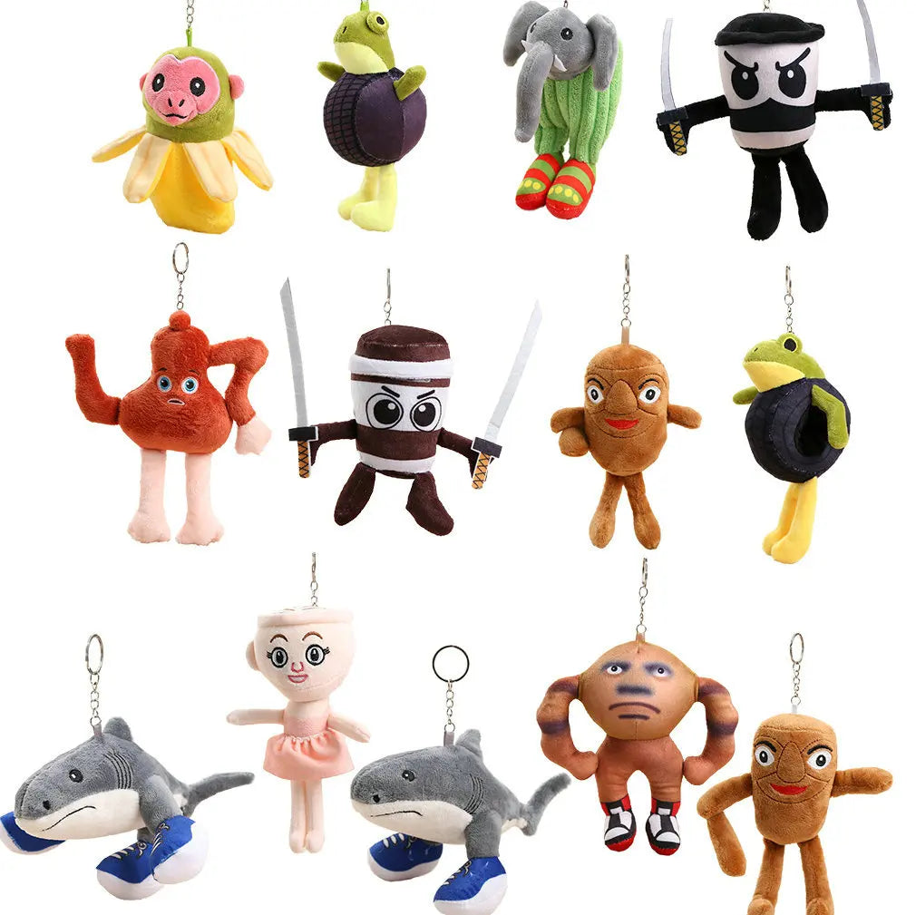 Italian Brainrot Plush Keychain Pendants
