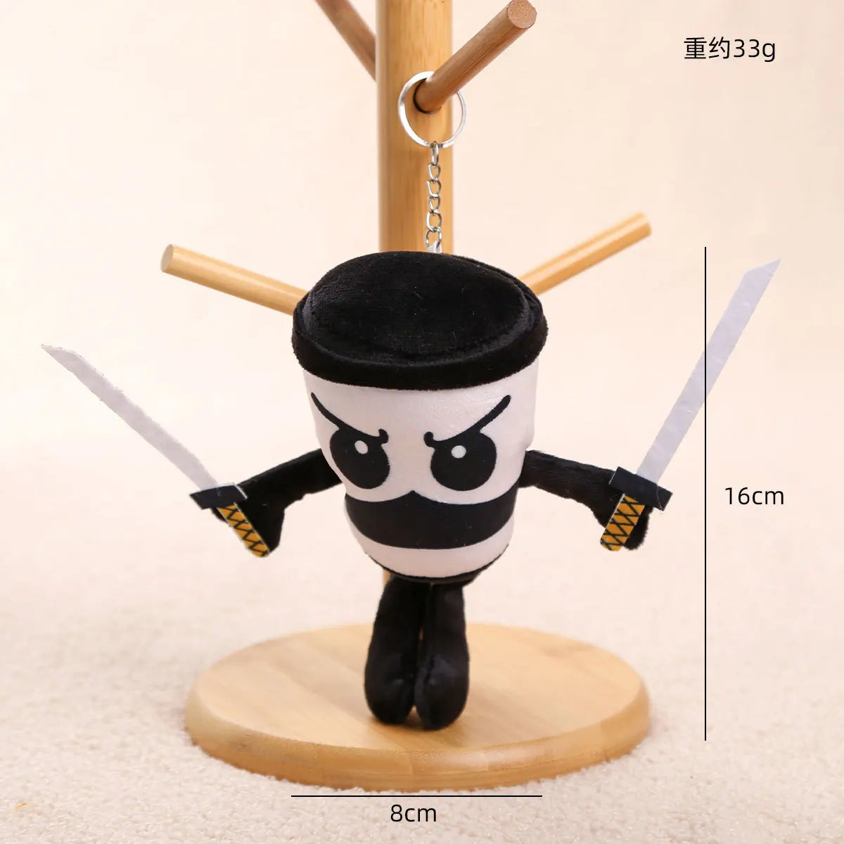 Italian Brainrot Plush Keychain Pendants