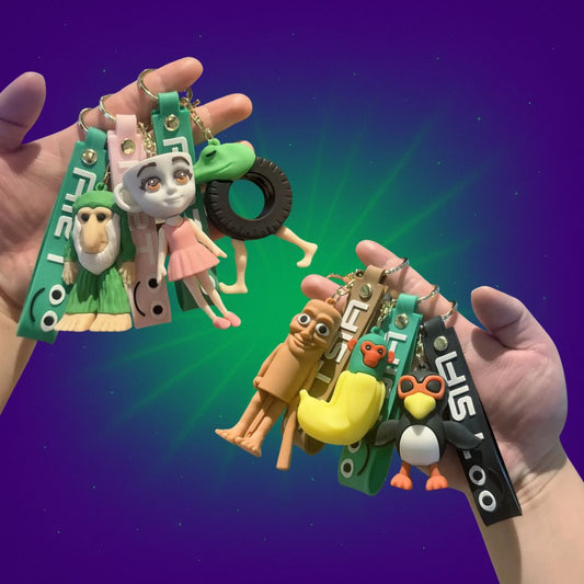 Italian Brainrot Figure Keychains