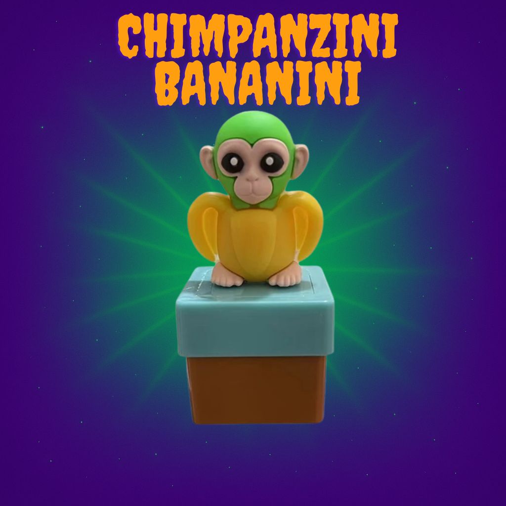 Italian Brainrot Sound Box Keychains – Talking & Light-Up Figures