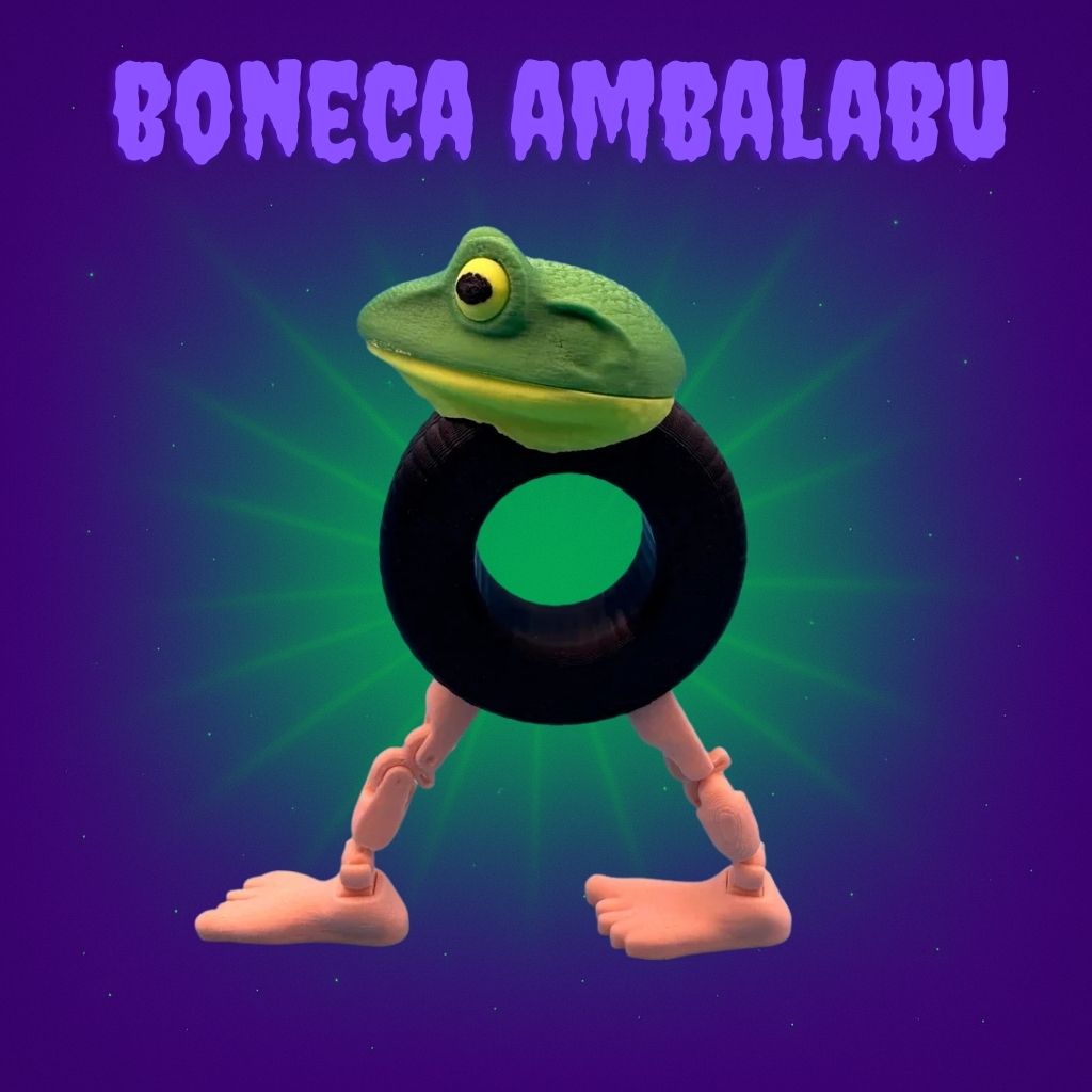 Articulated 3D Brainrot Figures