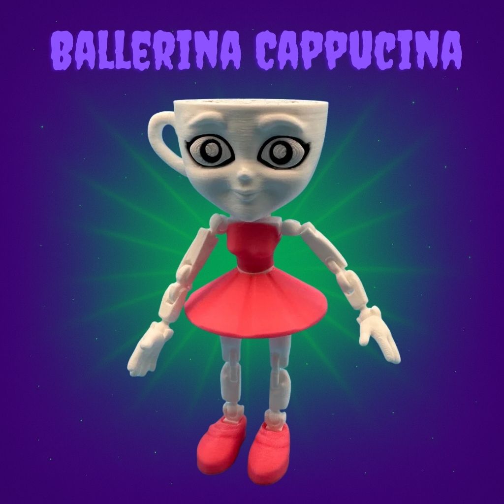 Articulated 3D Brainrot Figures