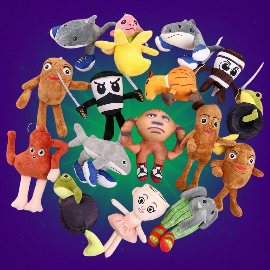 Italian Brainrot Plush Keychain Pendants