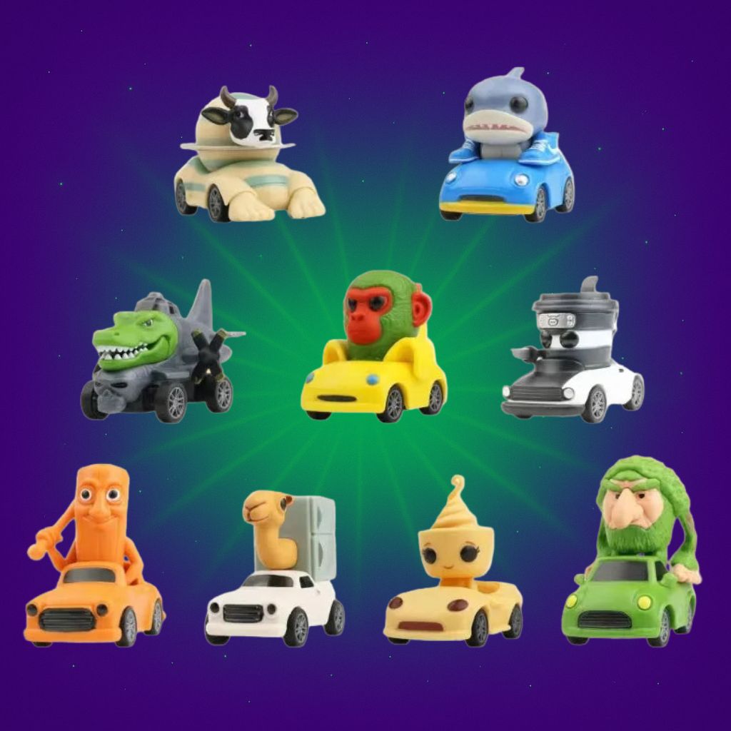 Italian Brainrot Toy Cars