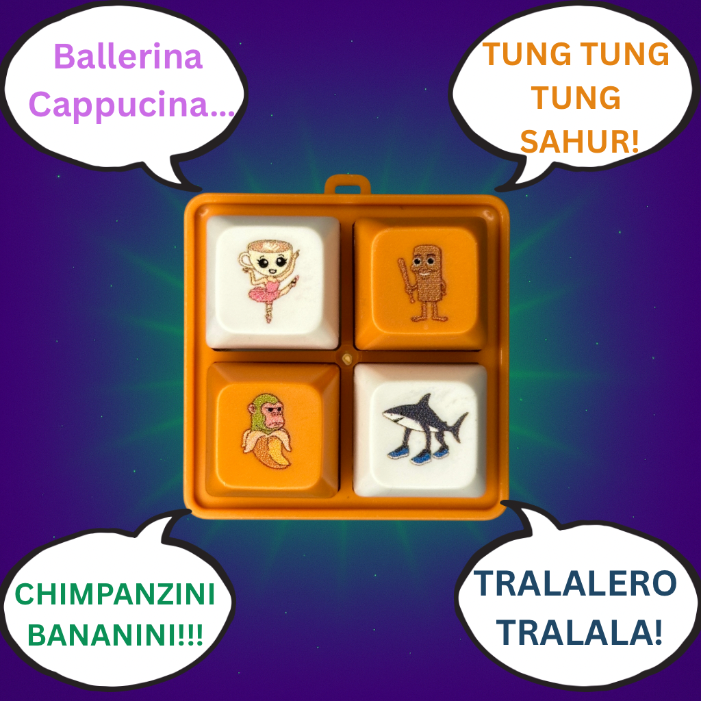 Brainrot Soundboard Keycaps