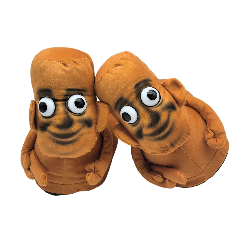 Italian Brainrot Plush Slippers – Tralalero & Tung Tung Sahur