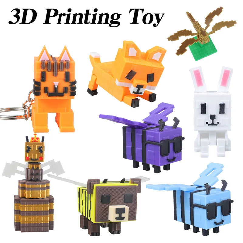 Grow A Garden 3D Printed Keychain