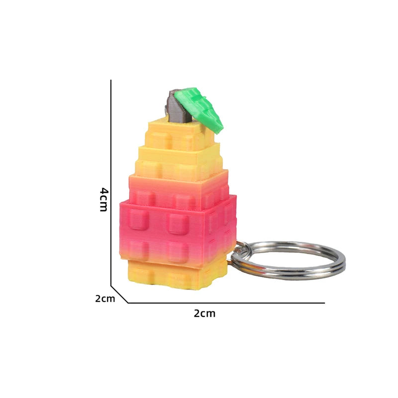 Grow A Garden 3D Printed Keychain