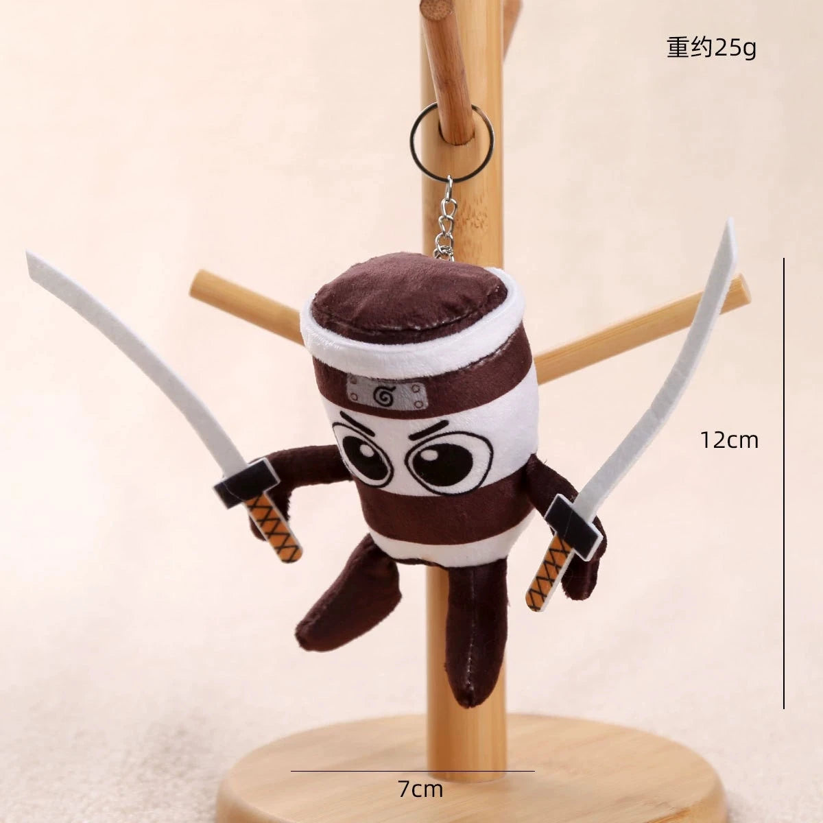 Italian Brainrot Plush Keychain Pendants