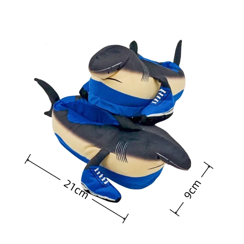 Italian Brainrot Plush Slippers – Tralalero & Tung Tung Sahur